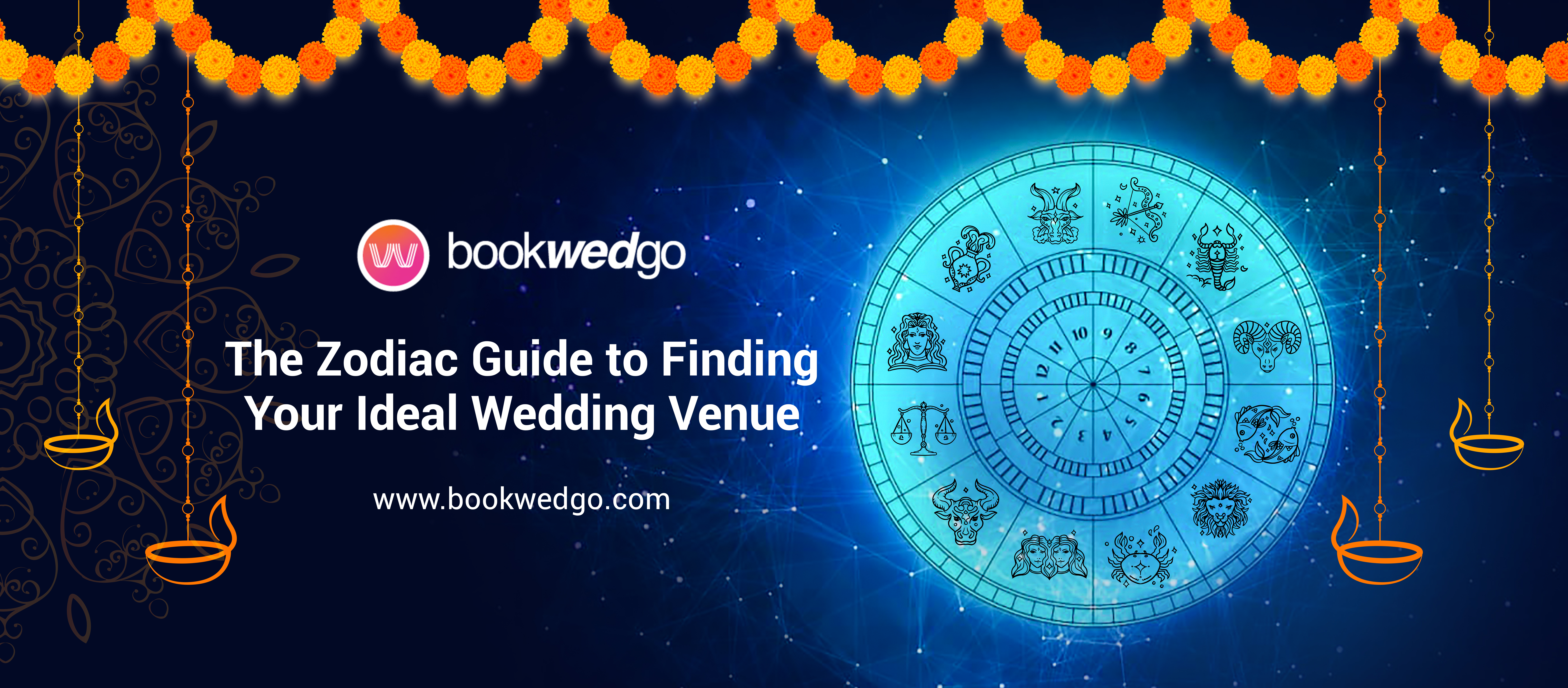 The Zodiac Guide to Finding Your Ideal Wedding Venue